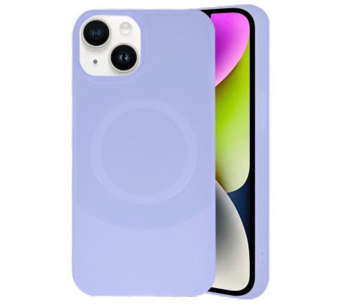 iPhone 14 Kılıf Maya Karbon Kapak - Lila iPhone 14 Kılıf Maya Karbon Kapak - Lila