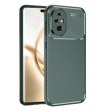 Honor 200 Kılıf Auto Focus Karbon Kapak - Koyu Yeşil