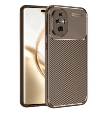 Honor 200 Kılıf Auto Focus Karbon Kapak - Kahverengi