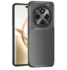 Tecno Spark 30C Kılıf Auto Focus Karbon Kapak - Siyah