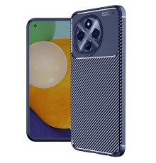 Tecno Spark 30 Pro Kılıf Auto Focus Karbon Kapak - Lacivert