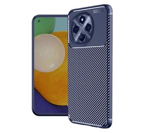 Tecno Spark 30 Pro Kılıf Auto Focus Karbon Kapak - Lacivert Tecno Spark 30 Pro Kılıf Auto Focus Karbon Kapak - Lacivert