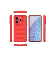 Xiaomi Redmi Note 14 4G Kılıf Optimum Silikon - Kırmızı