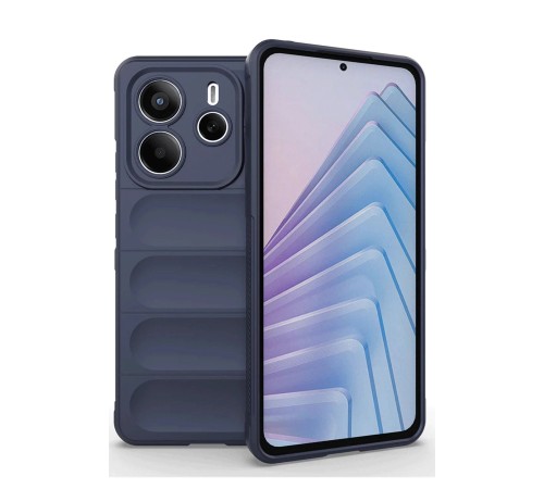 Xiaomi Redmi Note 14 4G Kılıf Optimum Silikon - Lacivert Xiaomi Redmi Note 14 4G Kılıf Optimum Silikon - Lacivert