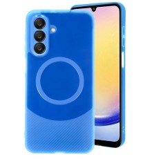 Samsung A16 5G Kılıf Maya Karbon Kapak - Lacivert