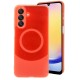 Samsung A16 5G Kılıf Maya Karbon Kapak - Kırmızı