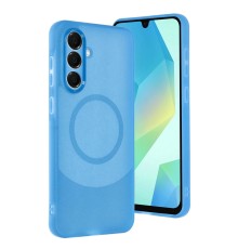 Samsung A16 5G Kılıf Maya Karbon Kapak - Mavi