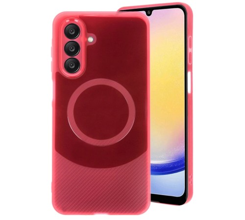 Samsung A26 Kılıf Maya Karbon Kapak - Bordo Samsung A26 Kılıf Maya Karbon Kapak - Bordo