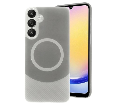 Samsung A26 Kılıf Maya Karbon Kapak - Gri Samsung A26 Kılıf Maya Karbon Kapak - Gri