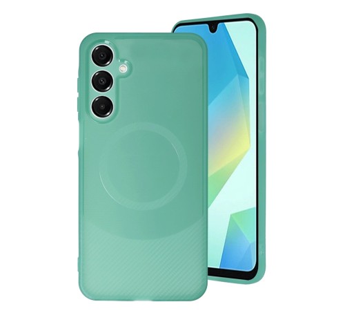 Samsung A56 Kılıf Maya Karbon Kapak - Koyu Yeşil Samsung A56 Kılıf Maya Karbon Kapak - Koyu Yeşil