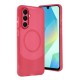 Samsung A56 Kılıf Maya Karbon Kapak - Bordo