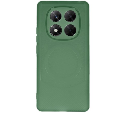 Xiaomi Redmi Note 14 Pro 5G Kılıf Maya Karbon Kapak - Koyu Yeşil Xiaomi Redmi Note 14 Pro 5G Kılıf Maya Karbon Kapak - Koyu Yeşil