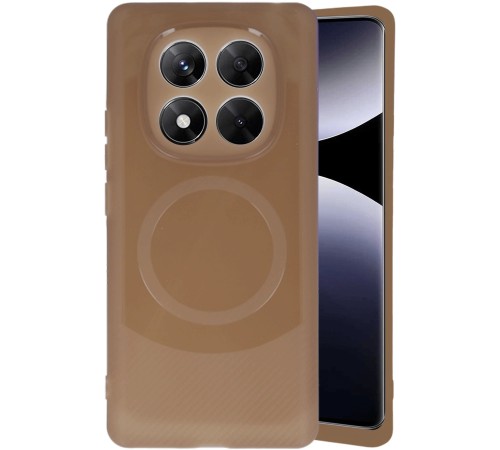 Xiaomi Redmi Note 14 Pro 5G Kılıf Maya Karbon Kapak - Kahverengi Xiaomi Redmi Note 14 Pro 5G Kılıf Maya Karbon Kapak - Kahverengi