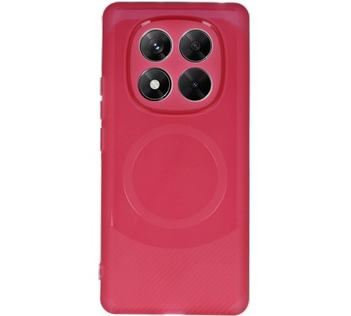 Xiaomi Redmi Note 14 Pro 5G Kılıf Maya Karbon Kapak - Bordo Xiaomi Redmi Note 14 Pro 5G Kılıf Maya Karbon Kapak - Bordo