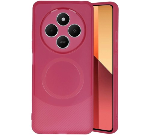 Xiaomi Redmi 14C Kılıf Maya Karbon Kapak - Bordo Xiaomi Redmi 14C Kılıf Maya Karbon Kapak - Bordo