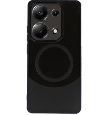 Xiaomi Redmi Note 13 Pro 4G Kılıf Maya Karbon Kapak - Siyah