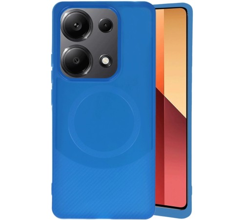 Xiaomi Redmi Note 13 Pro 4G Kılıf Maya Karbon Kapak - Lacivert Xiaomi Redmi Note 13 Pro 4G Kılıf Maya Karbon Kapak - Lacivert