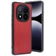 Xiaomi Redmi Note 14 Pro 4G Kılıf Aras Deri Kapak - Kırmızı