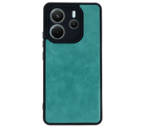 Xiaomi Redmi Note 14 4G Kılıf Aras Deri Kapak - Açık Yeşil