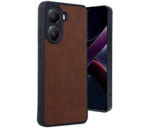 Xiaomi Poco X7 Pro Kılıf Aras Deri Kapak - Taba Xiaomi Poco X7 Pro Kılıf Aras Deri Kapak - Taba