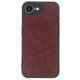 iPhone 16E Kılıf Aras Deri Kapak - Bordo
