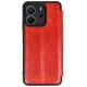 Xiaomi Redmi Note 14 4G Kılıf Flip Cover - Kırmızı