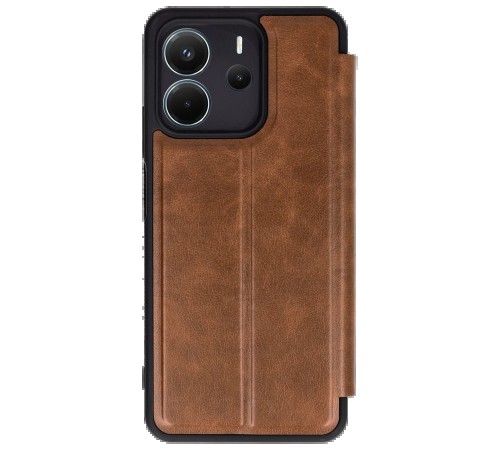 Xiaomi Redmi Note 14 4G Kılıf Flip Cover - Taba