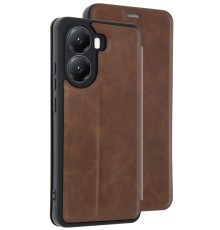 Xiaomi Poco X7 Pro Kılıf Flip Cover - Taba