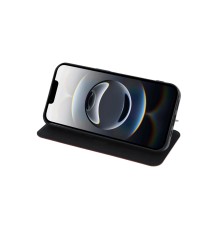 iPhone 16E Kılıf Flip Cover - Siyah