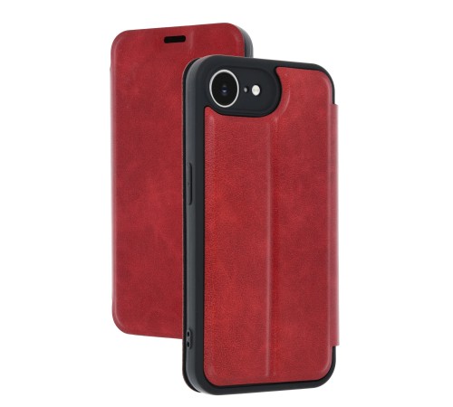 iPhone 16E Kılıf Flip Cover - Kırmızı