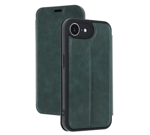 iPhone 16E Kılıf Flip Cover - Koyu Yeşil