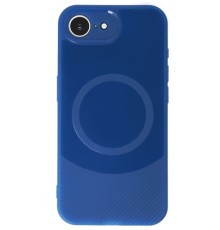 iPhone 16E Kılıf Maya Karbon Kapak - Lacivert