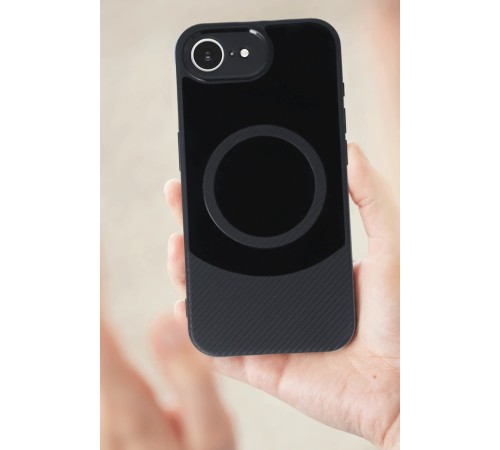 iPhone 16E Kılıf Maya Karbon Kapak - Lacivert iPhone 16E Kılıf Maya Karbon Kapak - Lacivert