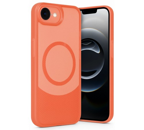 iPhone 16E Kılıf Maya Karbon Kapak - Kırmızı iPhone 16E Kılıf Maya Karbon Kapak - Kırmızı