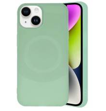 iPhone 14 Kılıf Maya Karbon Kapak - Su Yeşili