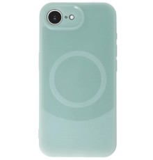 iPhone 16E Kılıf Maya Karbon Kapak - Su Yeşili