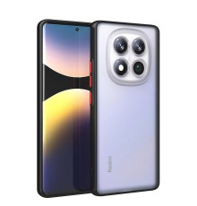 Xiaomi Redmi Note 14 4G Kılıf Montreal Silikon Kapak - Siyah