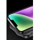 iPhone 16E Kılıf Auto Focus Karbon Kapak - Kahverengi