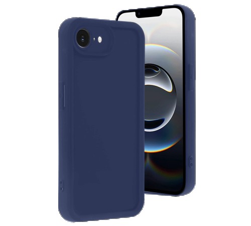 iPhone 16E Kılıf Viera Silikon - Lacivert