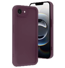 iPhone 16E Kılıf Viera Silikon - Mürdüm
