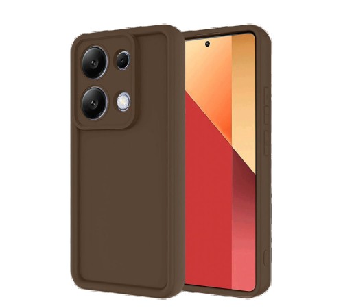 Xiaomi Redmi Note 13 Pro 4G Kılıf Viera Silikon - Kahverengi