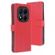 Xiaomi Redmi Note 14 4G Kılıf Trend S Plus Kapaklı Kılıf - Kırmızı