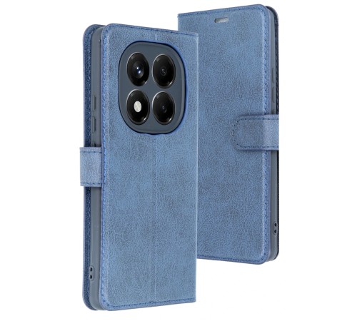 Xiaomi Redmi Note 14 4G Kılıf Trend S Plus Kapaklı Kılıf - Lacivert