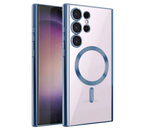 Samsung Galaxy S25 Ultra Kılıf Kross Magneticsafe Kapak - Sierra Blue