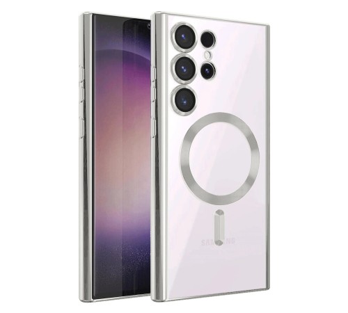 Samsung Galaxy S25 Ultra Kılıf Kross Magneticsafe Kapak - Titan Gri