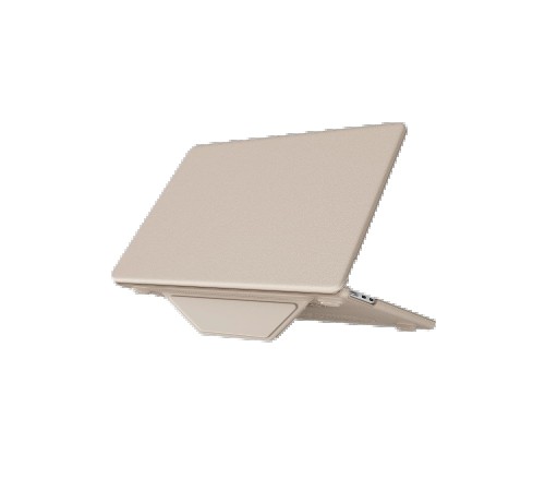 Macbook Air 15 2024 Macbook Deri Kapak - Gold