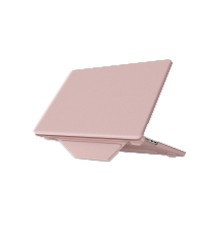 Macbook Air 13.6 Macbook Deri Kapak - Pembe