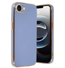iPhone 16E Kılıf Volet Silikon - Mavi