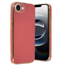 iPhone 16E Kılıf Volet Silikon - Kırmızı