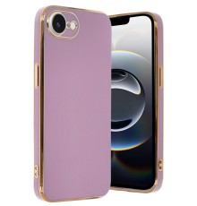 iPhone 16E Kılıf Volet Silikon - Mor